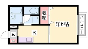 オークタウン書写Ｄの物件間取画像